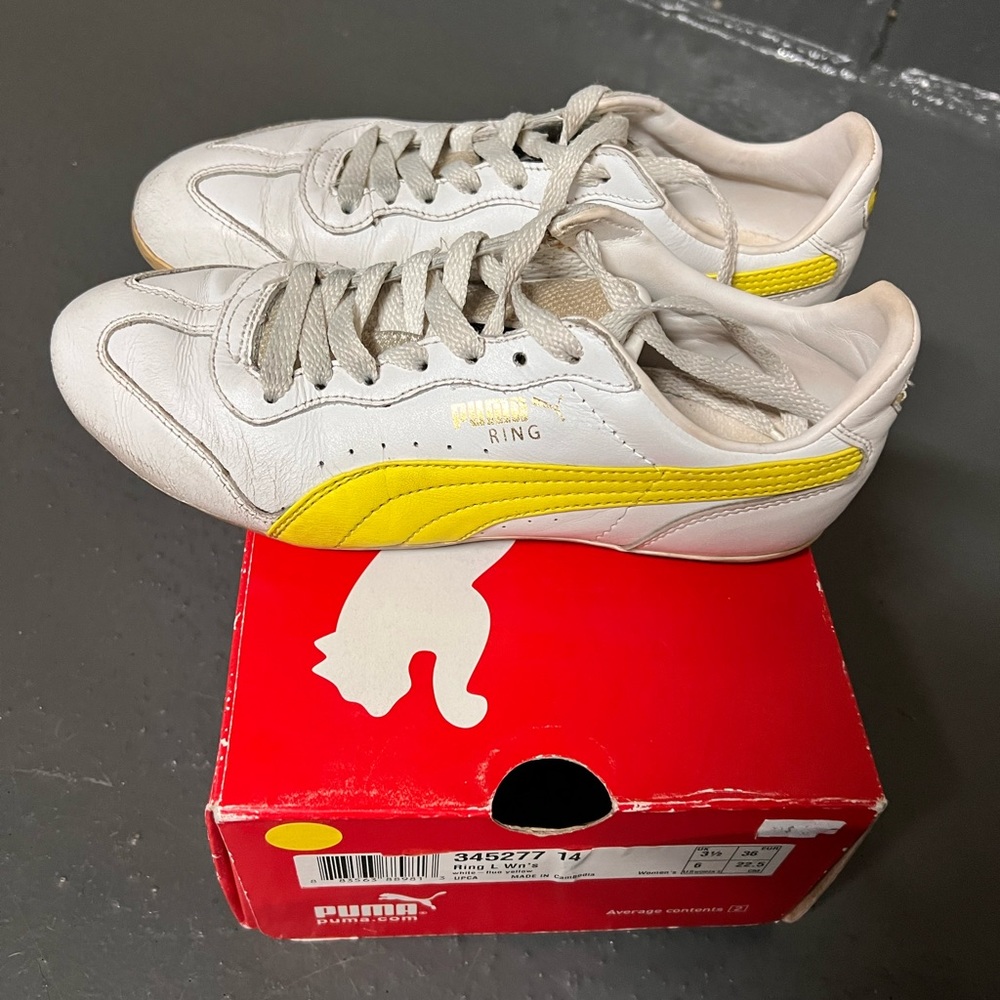Puma leather shoes